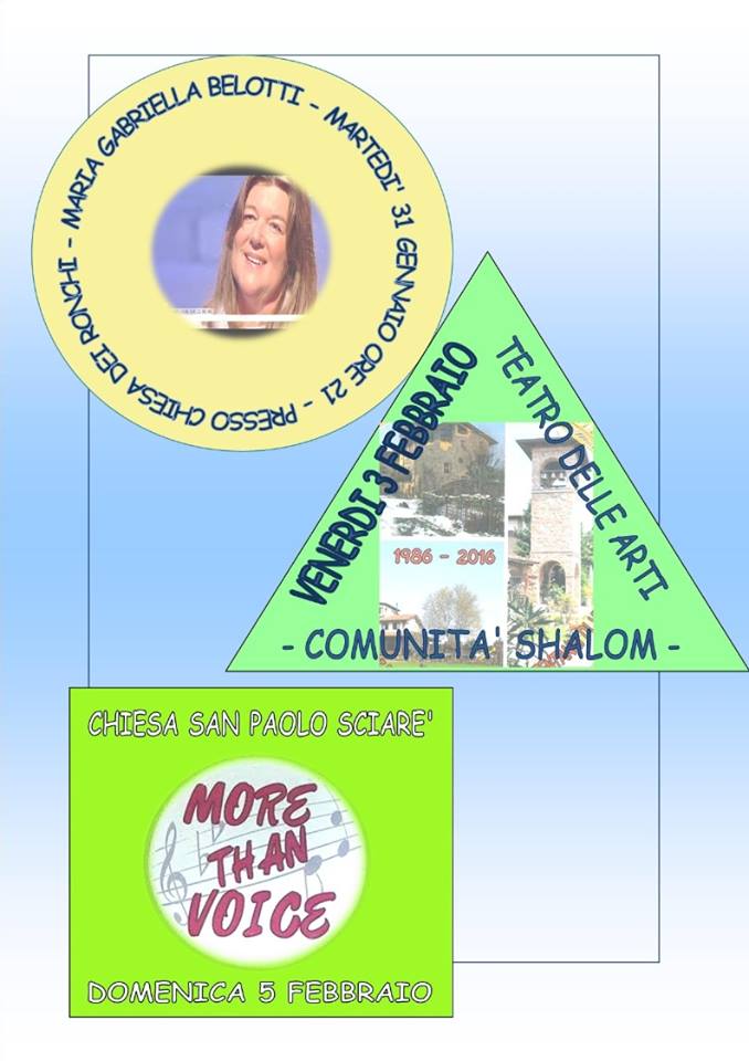 Evento 31 Gennaio 2017 Chiesa Madre della Speranza, frazione di Gallarate Milano